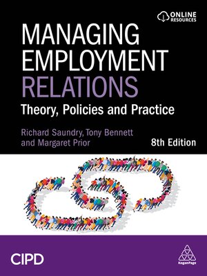 cover image of Managing Employment Relations